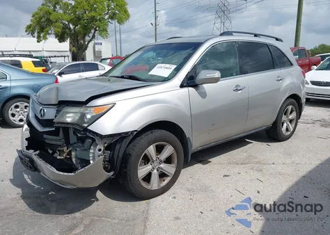 2011 Acura Mdx Technology Package from USA, damaged, VIN 2HNYD2H63BH513182